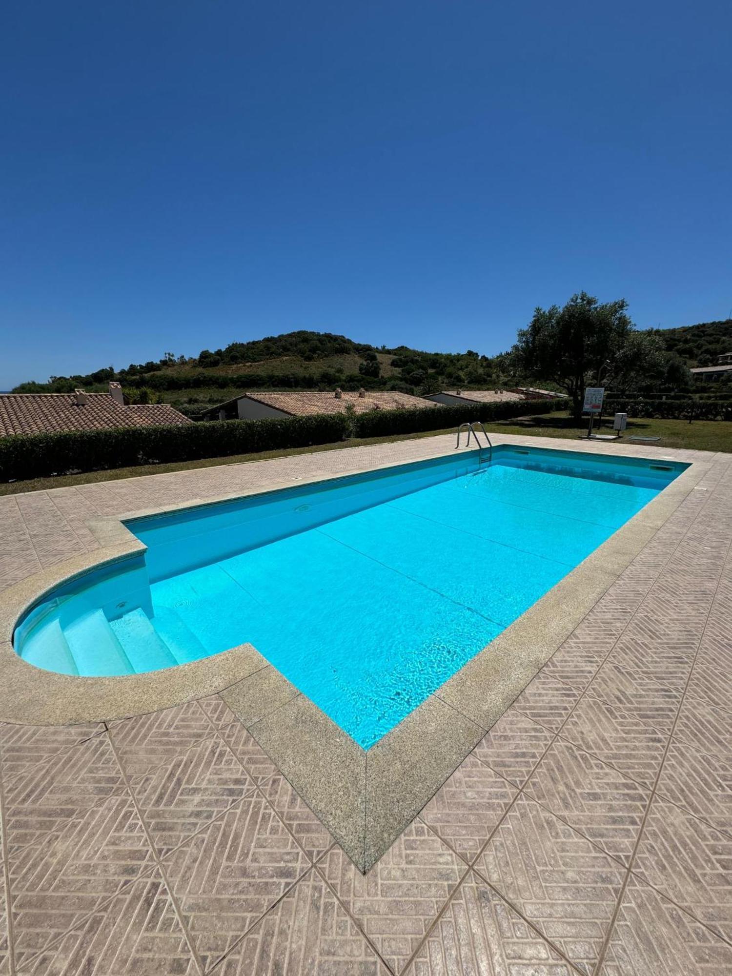 Casa Vacanze Con Piscina E Vista Mare Esclusiva Per Coppie E Famiglie, Relax E Tranquillita Tertenìa Eksteriør billede